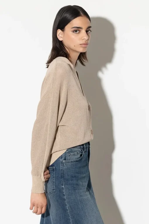 Luisa Cerano Outlet^Dames vest bruin
