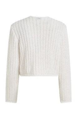 Penn&Ink N.Y. Jeans & Casuals|Truien & Vesten^Dames vest ecru