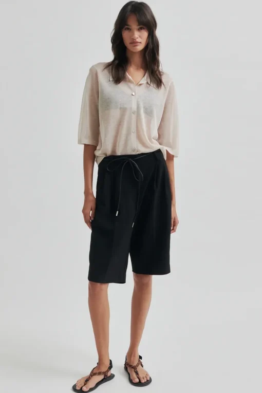 Second Female Jeans & Casuals|Truien & Vesten^Dames vest ecru