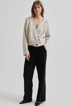 Second Female Jeans & Casuals|Truien & Vesten^Dames vest ecru