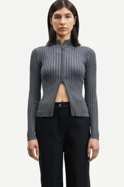 Samsøe Samsøe Outlet^Dames vest grijs