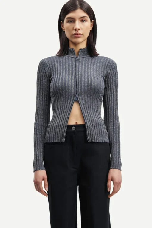Samsøe Samsøe Outlet^Dames vest grijs