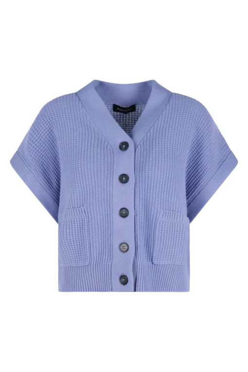 Repeat Modern Classics|Truien & Vesten^Dames vest paars