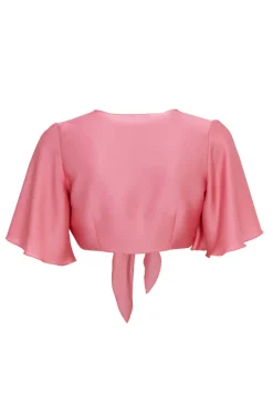 Swing Festive|Truien & Vesten^Dames vest rose