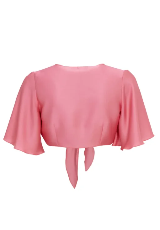 Swing Festive|Truien & Vesten^Dames vest rose