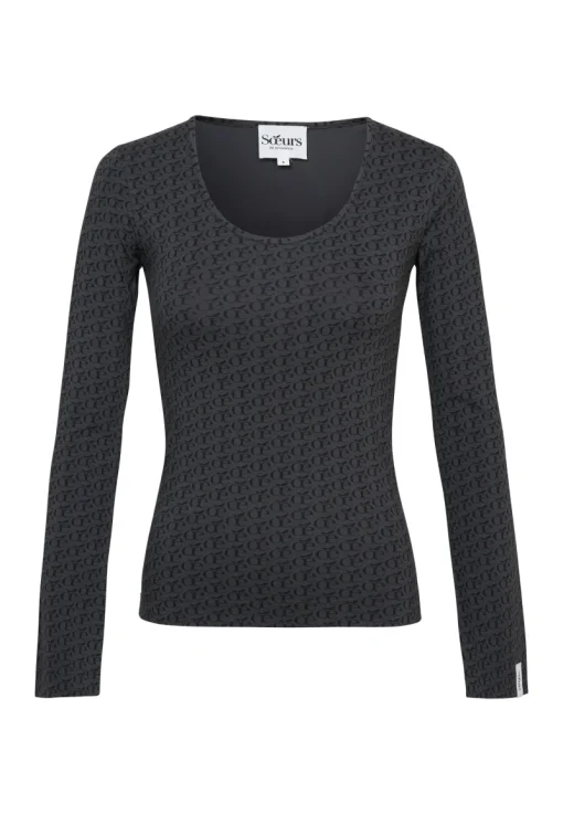 Soeurs de Provence Jeans & Casuals|Tops & T-shirts^Emilie Tee Black