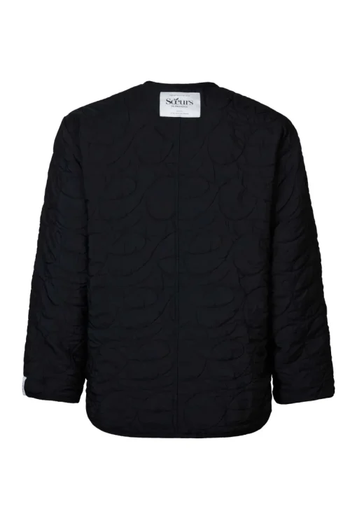Soeurs de Provence Jeans & Casuals|Jassen & Bodywarmers^Felice Fur Black