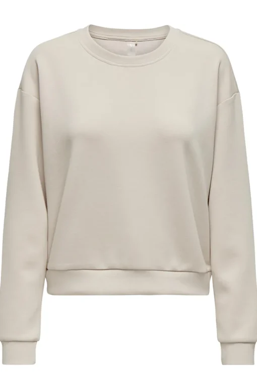 Only Play Sport Style|Jeans & Casuals^Fitness dames sweater grijs