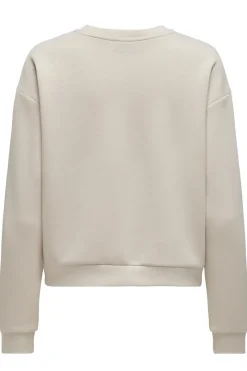 Only Play Sport Style|Jeans & Casuals^Fitness dames sweater grijs
