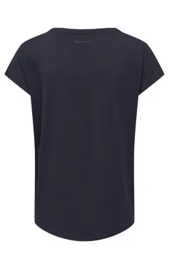 Only Play Sport Style|Jeans & Casuals^Fitness dames t-shirt km blauw