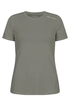 Rohnisch Sport Style|Sportswear^Fitness dames t-shirt km groen