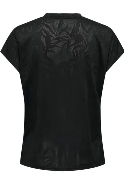 Only Play Sport Style|Sportswear^Fitness dames t-shirt km zwart