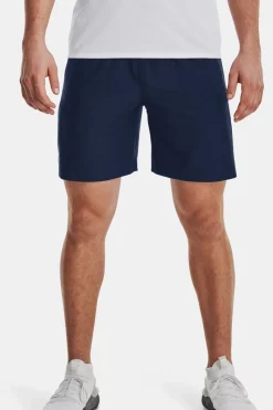 Under Armour Sport Style^Fitness heren short blauw
