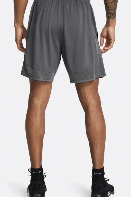 Under Armour Sport Style^Fitness heren short grijs