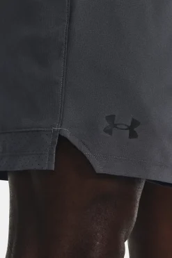 Under Armour Sport Style^Fitness heren short grijs