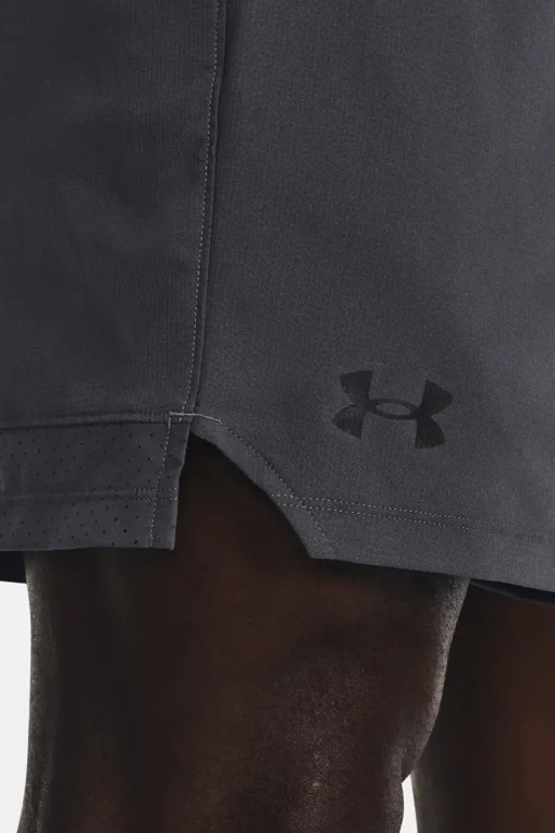 Under Armour Sport Style^Fitness heren short grijs