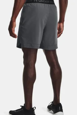 Under Armour Sport Style^Fitness heren short grijs