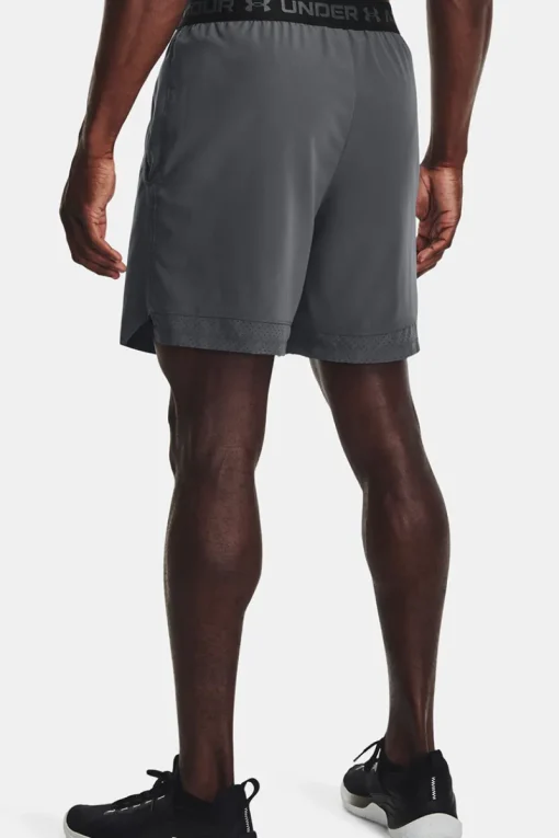 Under Armour Sport Style^Fitness heren short grijs