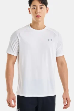 Under Armour Sport Style|Sportswear^Fitness heren t-shirt km wit