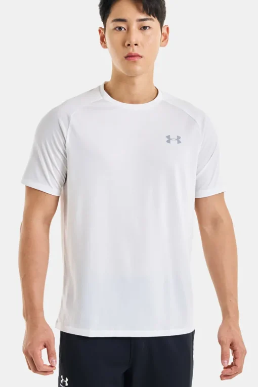 Under Armour Sport Style|Sportswear^Fitness heren t-shirt km wit