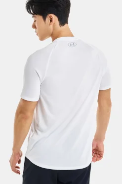 Under Armour Sport Style|Sportswear^Fitness heren t-shirt km wit