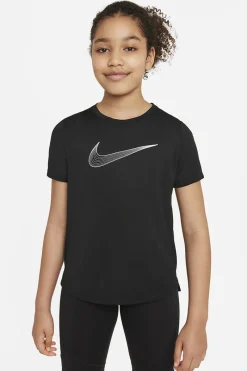 Nike Sportswear|Sport Style^Fitness meisjes t-shirt km zwart