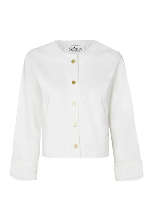 Soeurs de Provence Jeans & Casuals|Jassen & Bodywarmers^Flore Jacket Cream