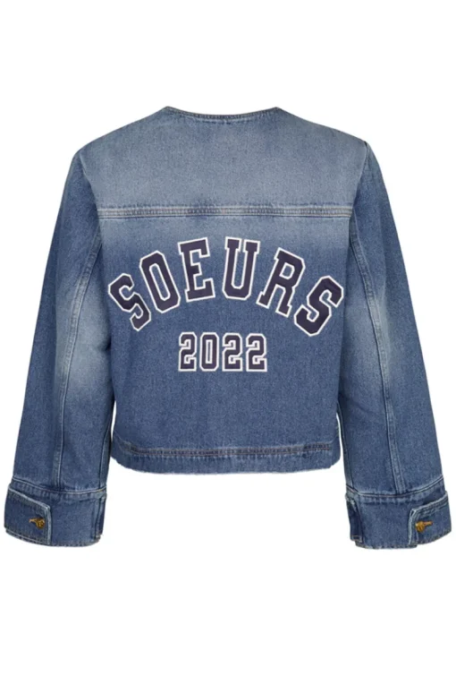 Soeurs de Provence Jeans & Casuals|Jassen & Bodywarmers^Florine Jacket Washed Blue