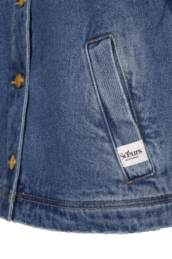 Soeurs de Provence Jeans & Casuals|Jassen & Bodywarmers^Florine Jacket Washed Blue