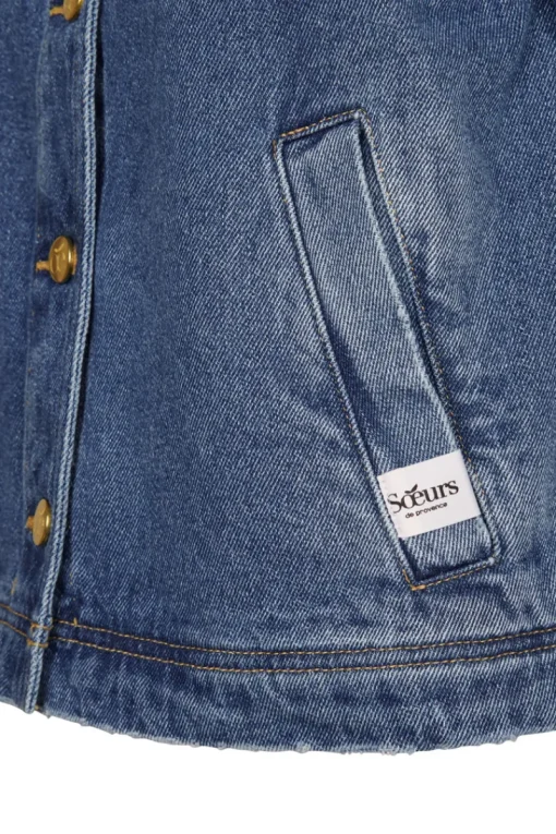 Soeurs de Provence Jeans & Casuals|Jassen & Bodywarmers^Florine Jacket Washed Blue