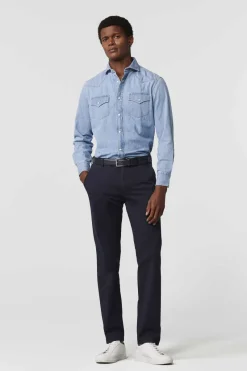 Meyer Waldbrol Modern Classics|Broeken^Heren broek blauw