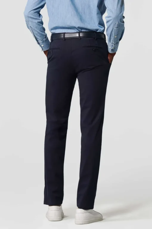 Meyer Waldbrol Modern Classics|Broeken^Heren broek blauw