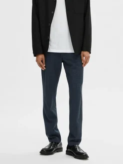 Selected Outlet^Heren broek blauw