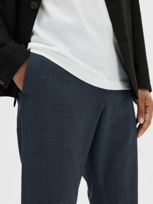 Selected Outlet^Heren broek blauw