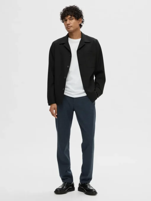 Selected Outlet^Heren broek blauw