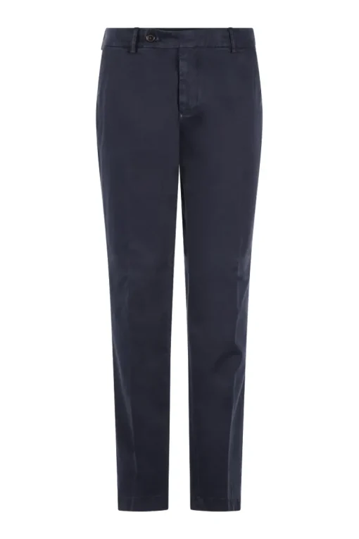 Berwich Luxury|Broeken^Heren broek blauw