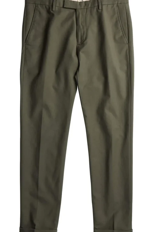 NN07 Outlet^Heren chino groen