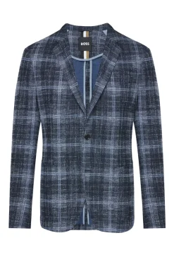 Boss Black Outlet^Heren colbert blauw