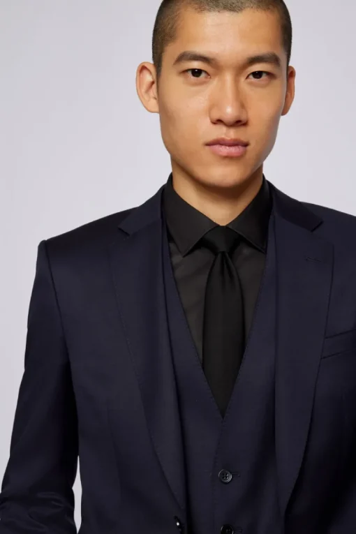 Boss Black Luxury|Colberts^Heren colbert blauw