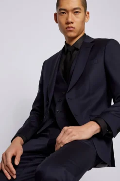 Boss Black Luxury|Colberts^Heren colbert blauw