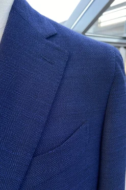 Caruso Outlet^Heren colbert blauw