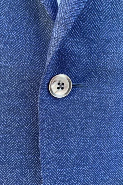 Caruso Outlet^Heren colbert blauw