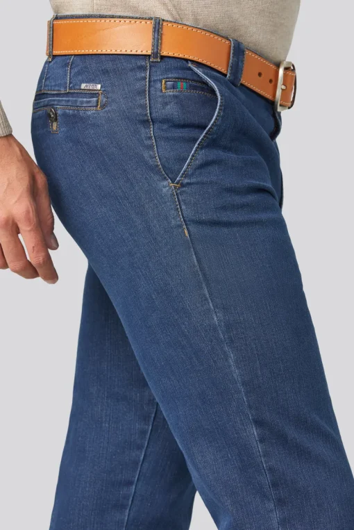 Meyer Waldbrol Modern Classics|Broeken^Heren jeans blauw