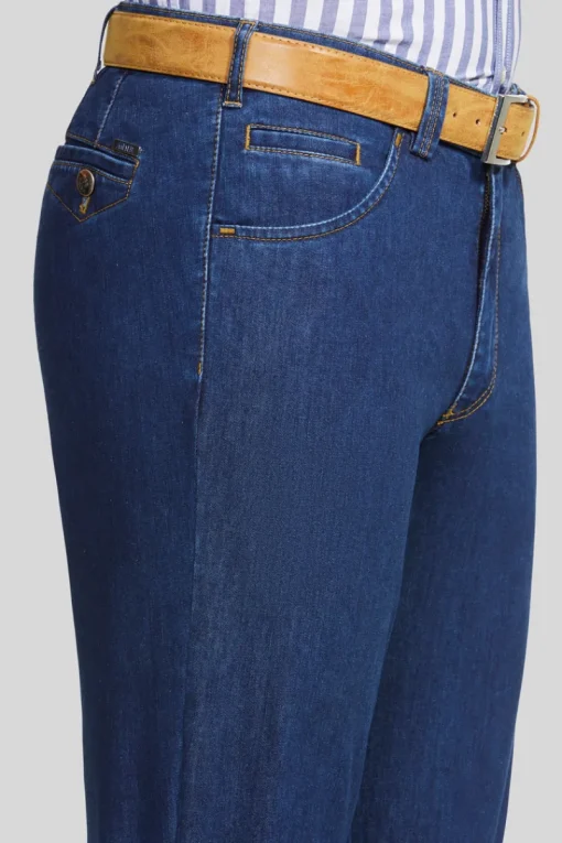Meyer Waldbrol Modern Classics|Broeken^Heren jeans blauw