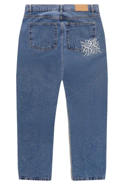 Mansour Designer|Broeken^Heren jeans blauw