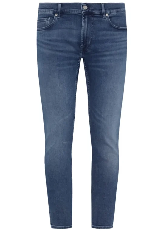 7 For All Mankind Luxury|Broeken^Heren jeans blauw
