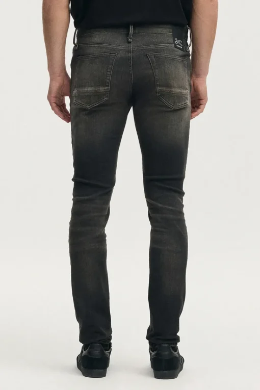 Denham Jeans & Casuals|Broeken^Heren jeans zwart