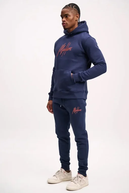 Malelions Outlet^Heren joggingbroek blauw