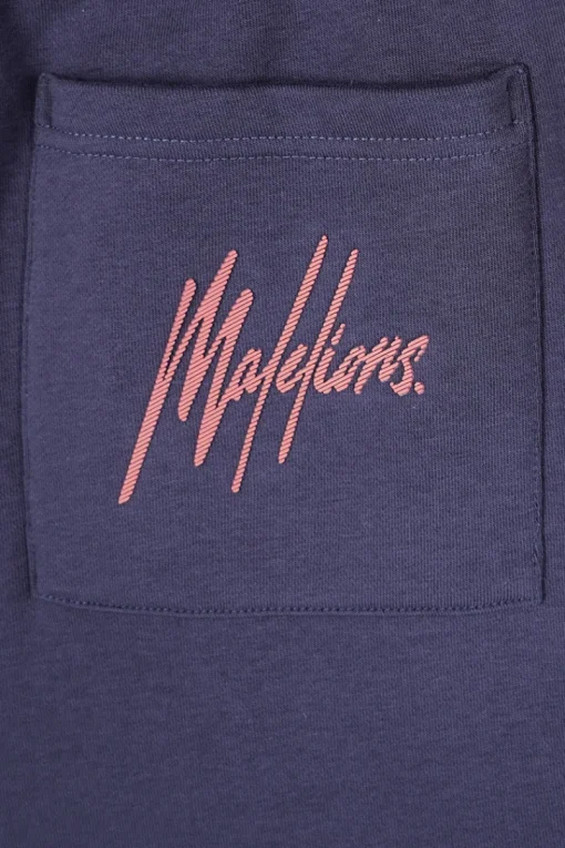 Malelions Outlet^Heren joggingbroek blauw
