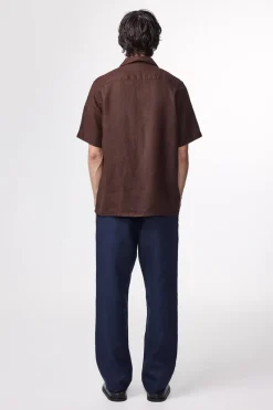 NN07 Designer|Overhemden^Heren overhemd km casual bruin